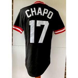 Hudson Outerwear Cartel / El Chapo #17 Stitched Jersey Size Small